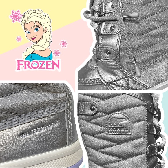 SOREL Boots (Disney Frozen theme) - Picture 4 of 7